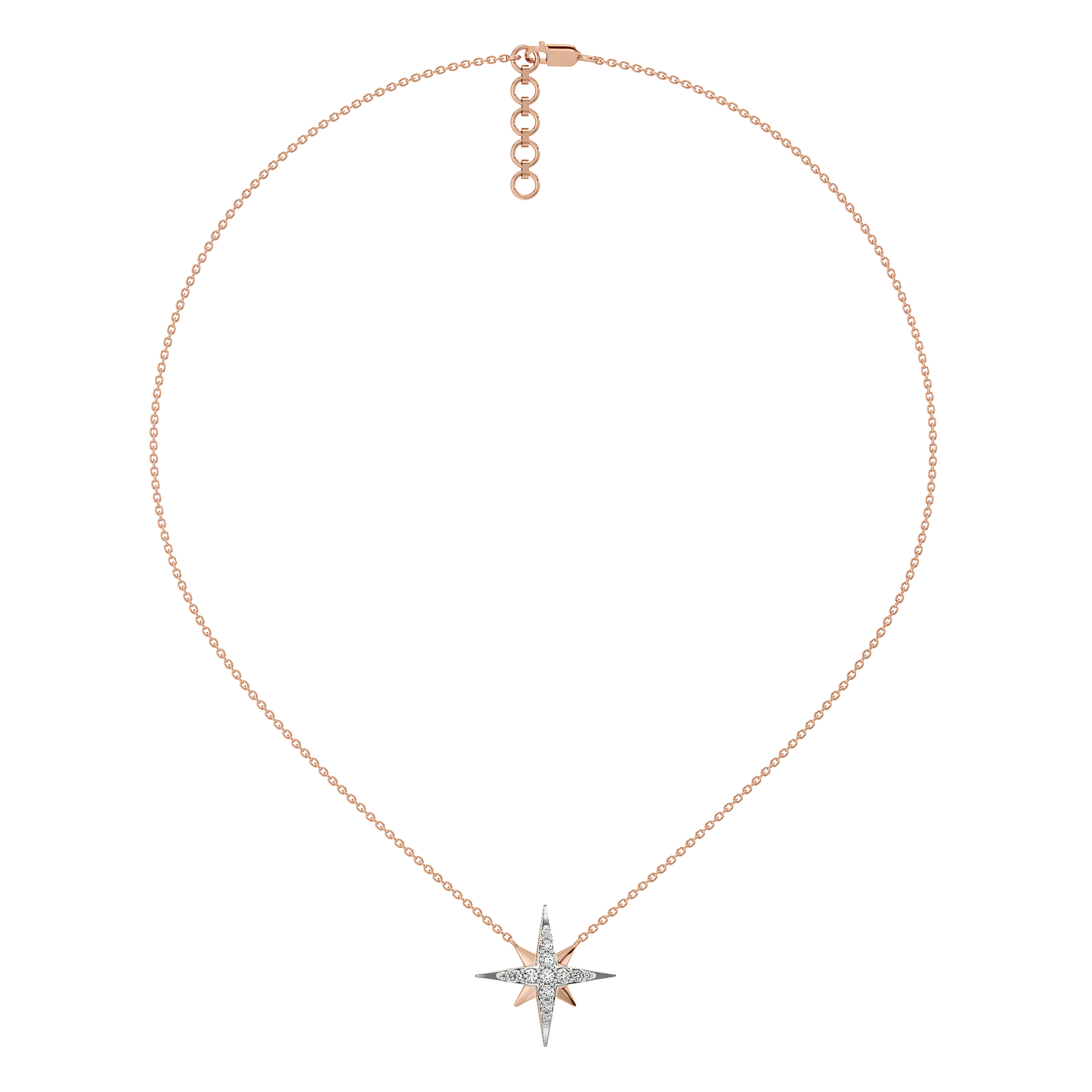 The North Star - Lab Diamond Pendant