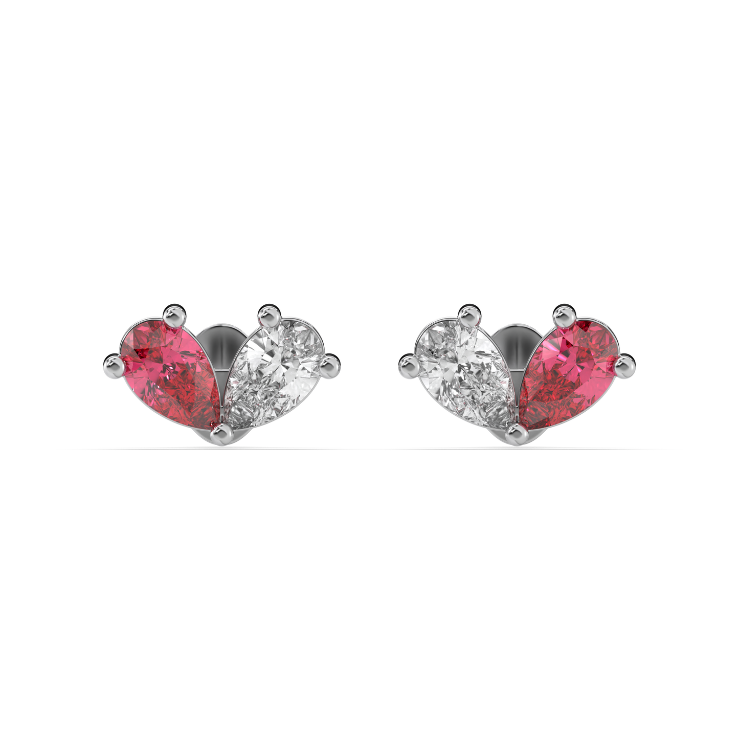 Pear Toi-Moi - Lab Diamond Stud Earrings