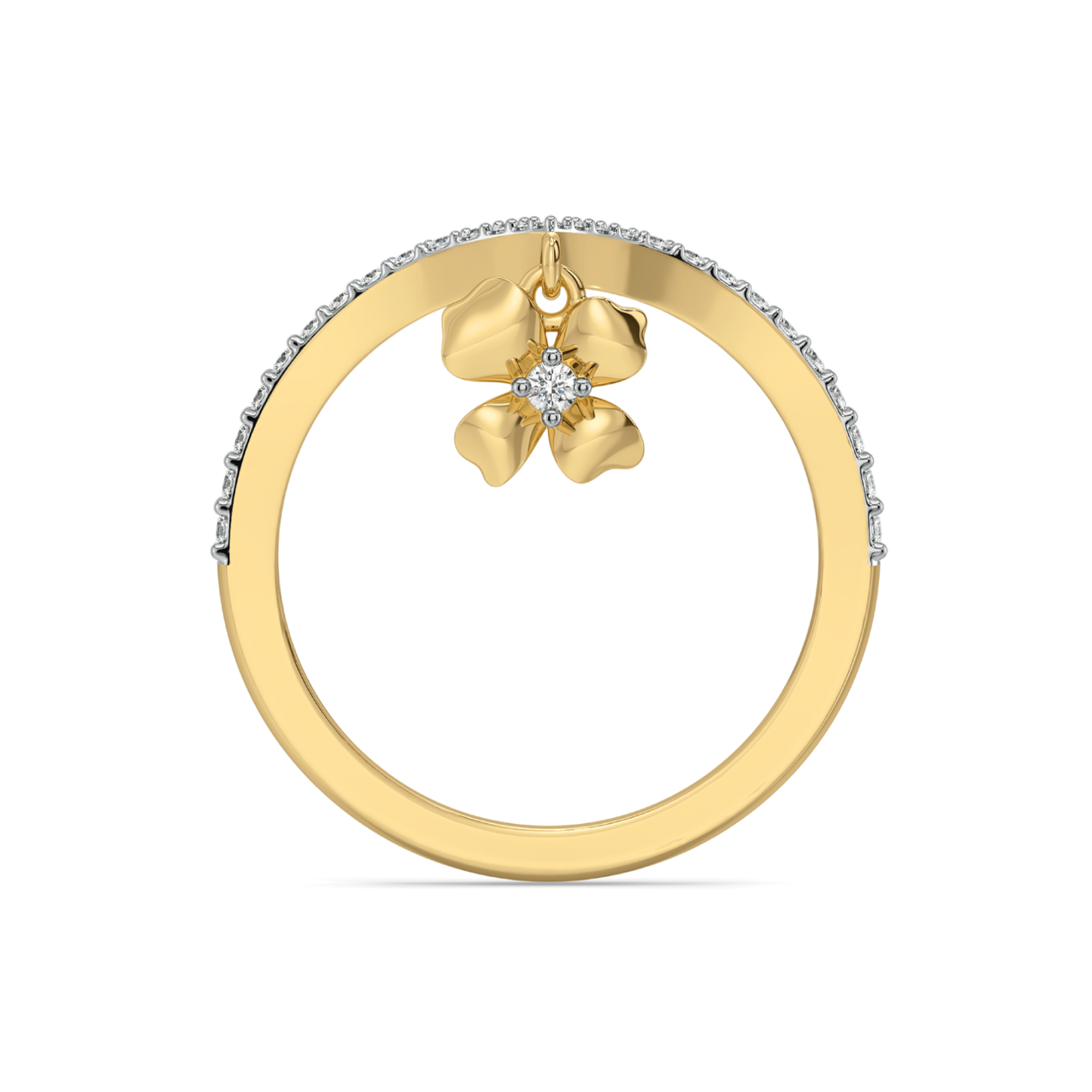 Petal Play - Lab Diamond Ring