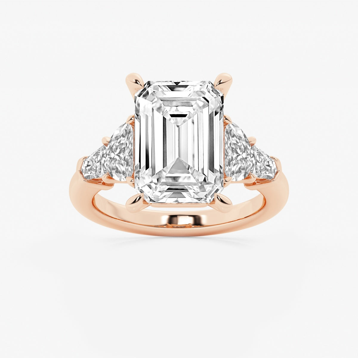Rosalie - Delicate Side Accents Engagement Ring