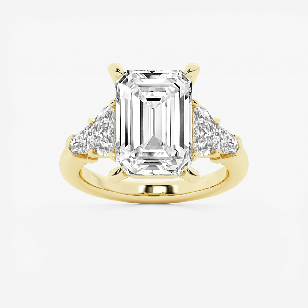 Rosalie - Delicate Side Accents Engagement Ring