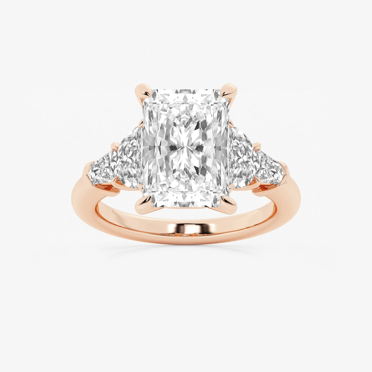 Rosalie - Delicate Side Accents Engagement Ring