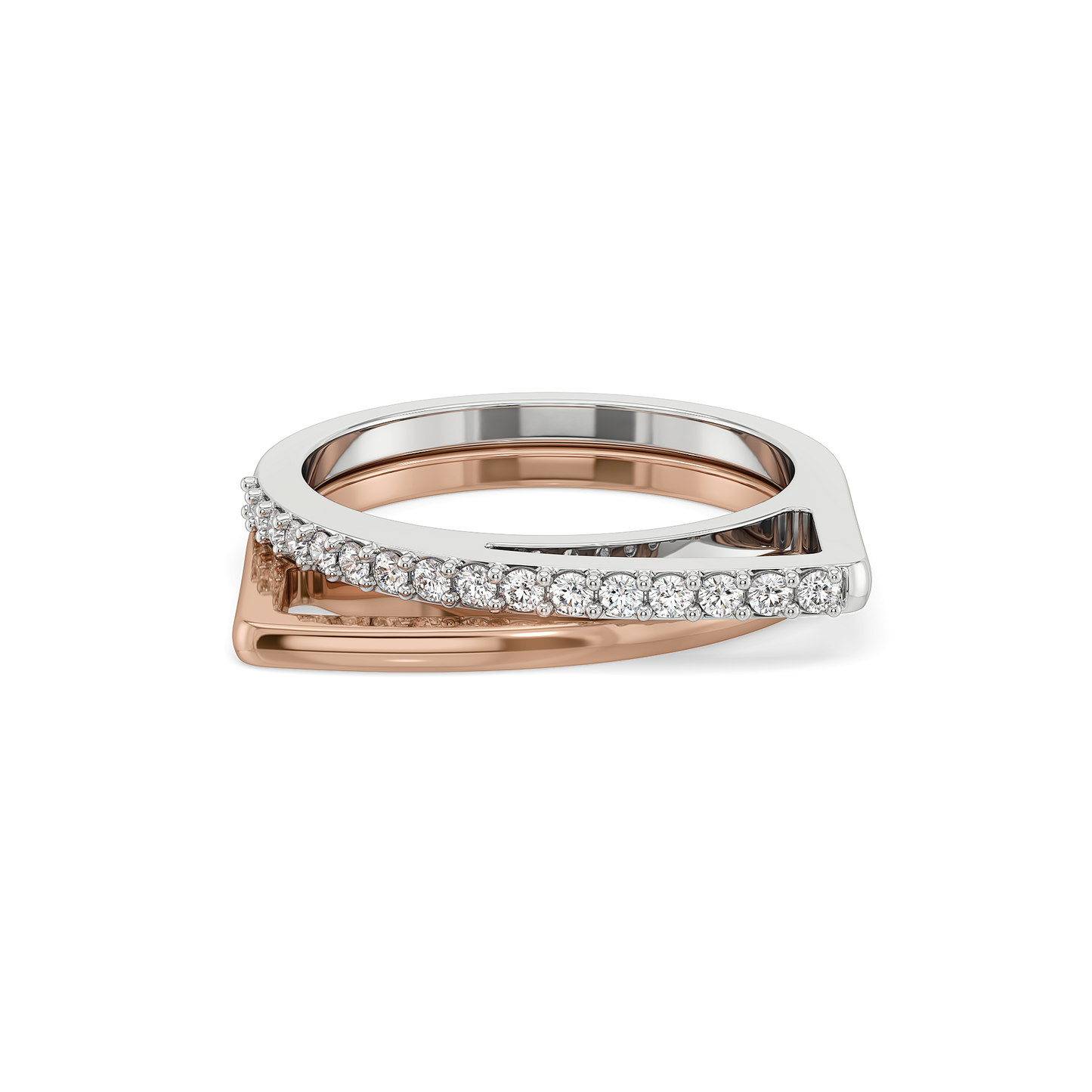 Rosé All Day - Lab Diamond Stack Ring