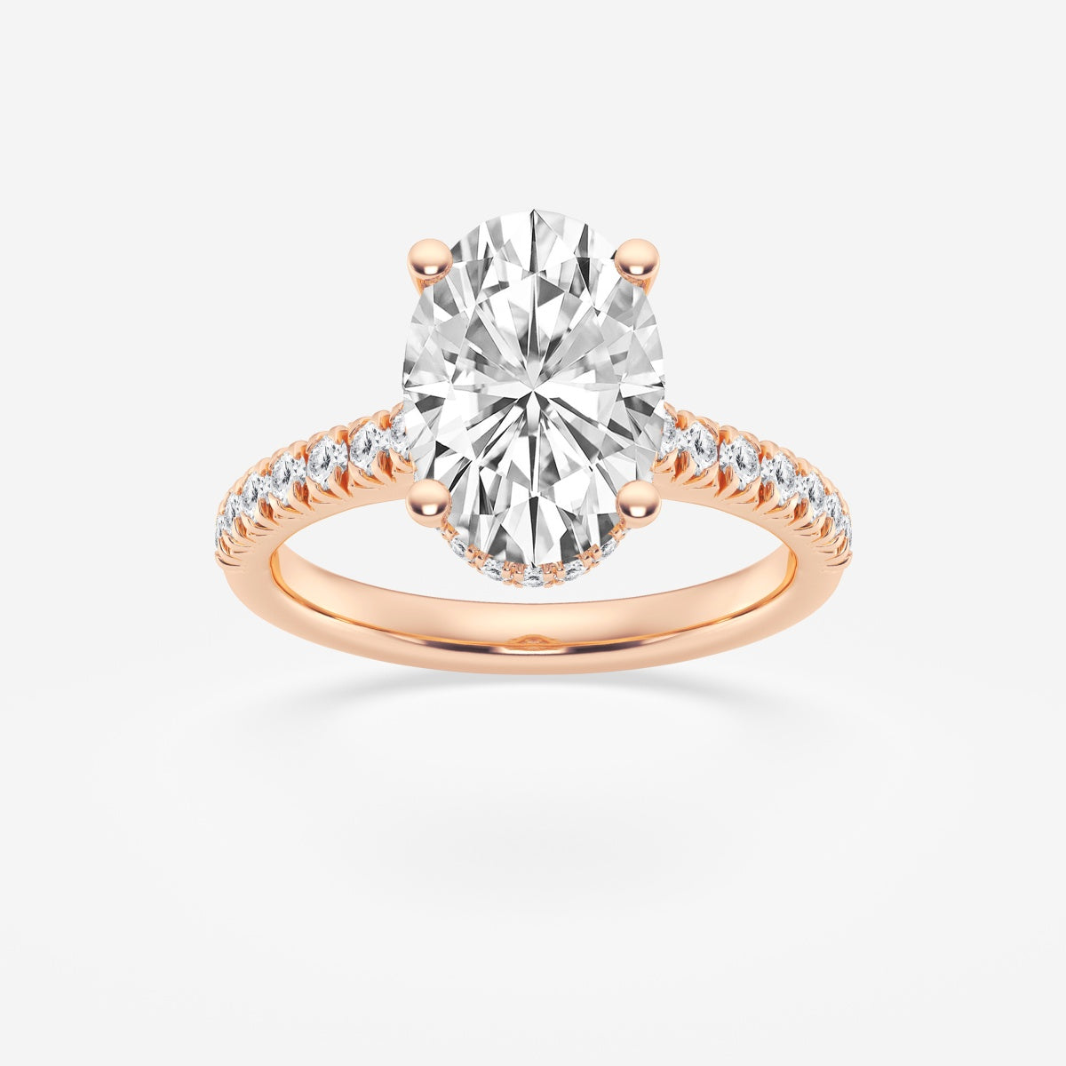 Sienna - Hidden Halo Design Engagement Ring