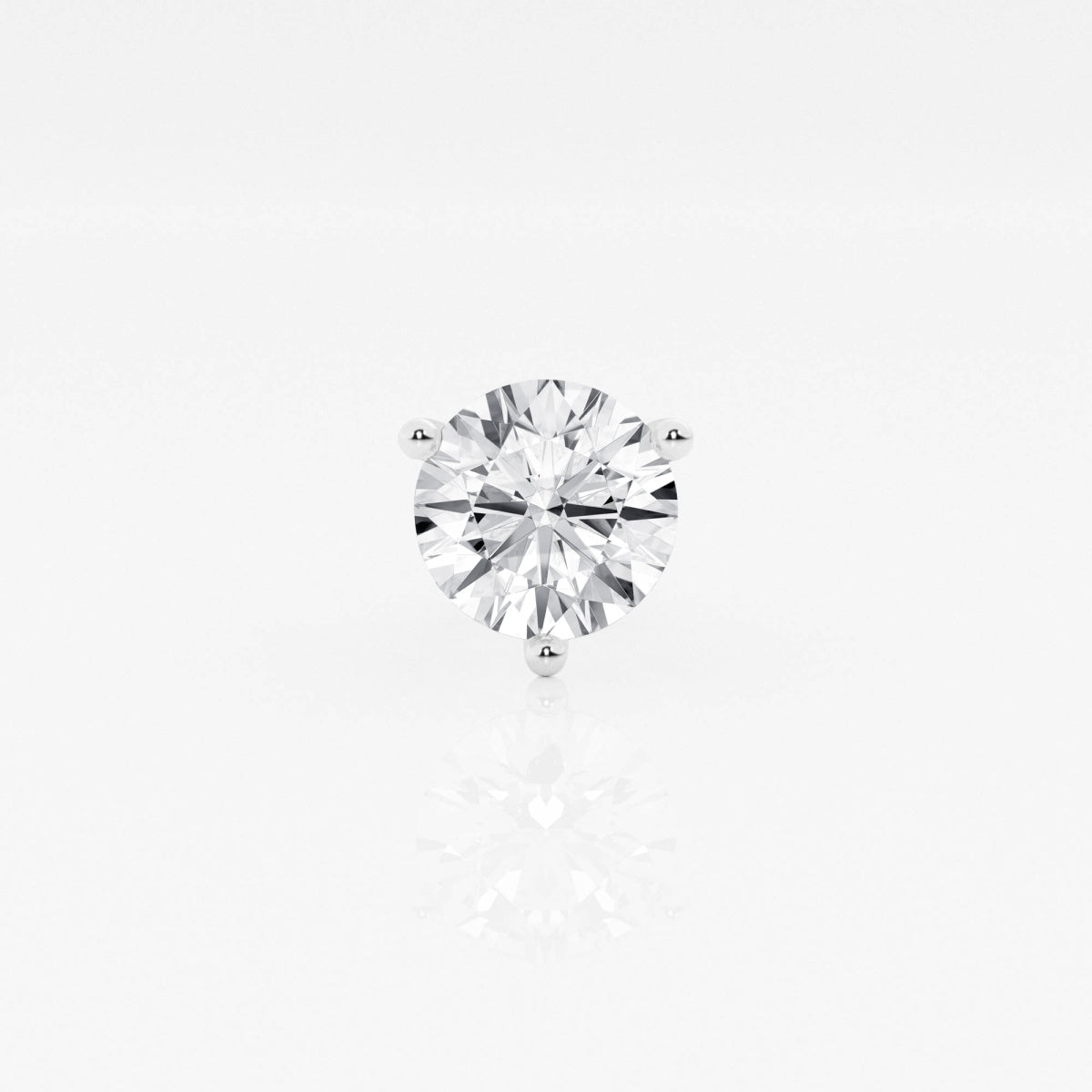 Lara - Radiant Three-Prong Style Earrings
