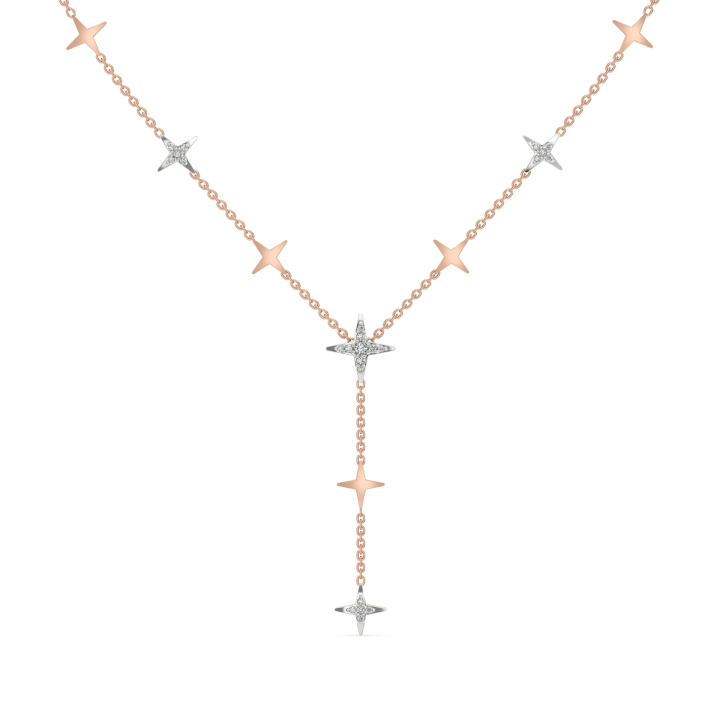 Starlight Sparkle - Lab Diamond Chain Necklace