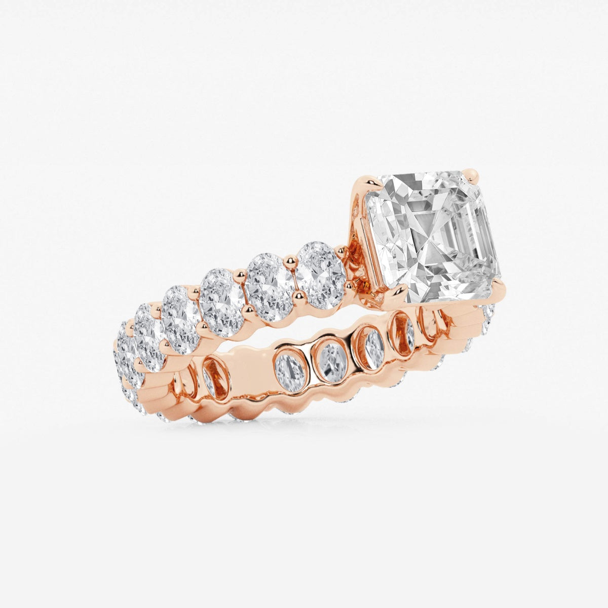 Victoria - Eternity-Inspired Design Engagement Ring