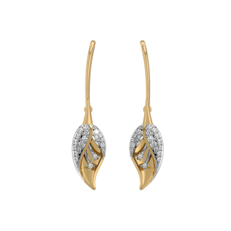 Enchanted Bud - Lab diamond Drop Earrings