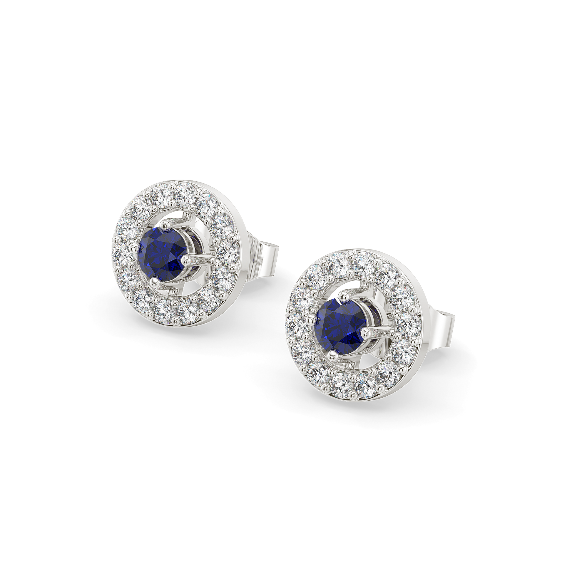 Wink of Protection - Lab Diamond Stud Earrings