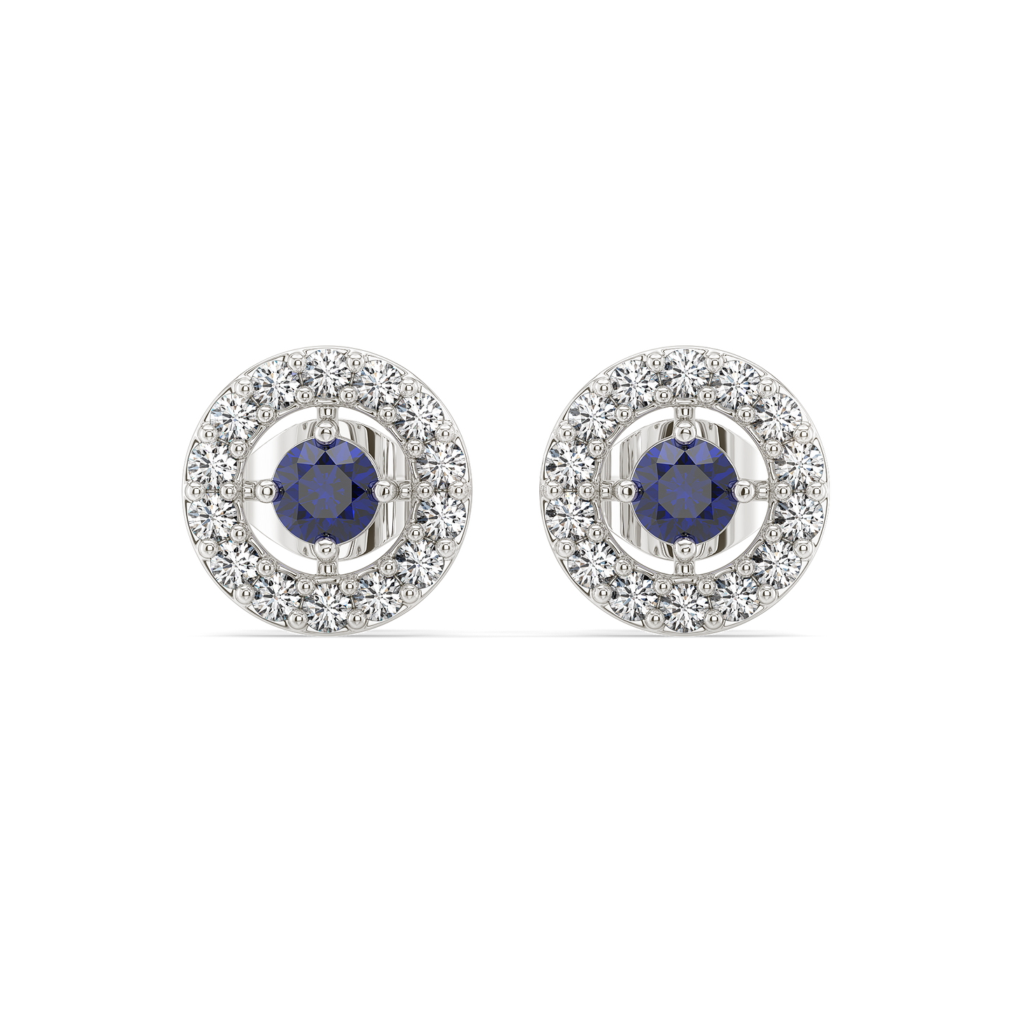 Wink of Protection - Lab Diamond Stud Earrings