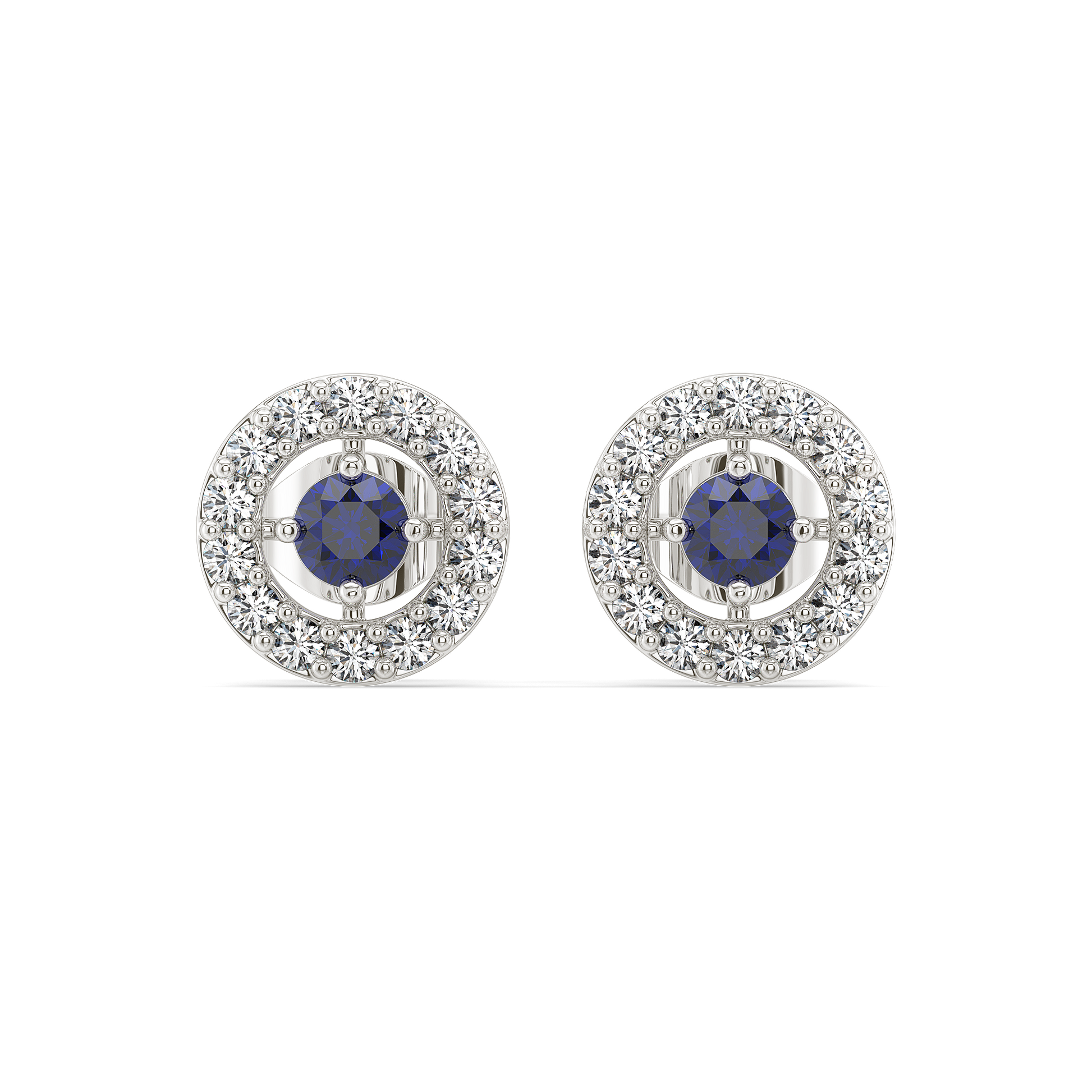 Wink of Protection - Lab Diamond Stud Earrings