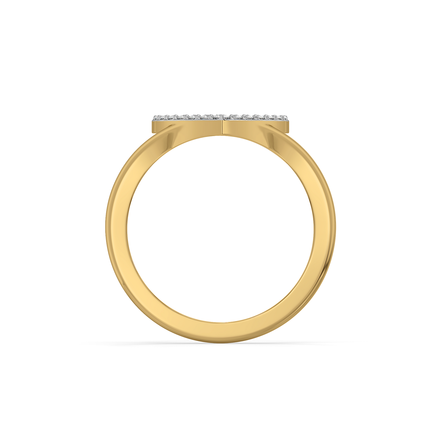 Everlasting Journey - Lab Diamond Heart Ring