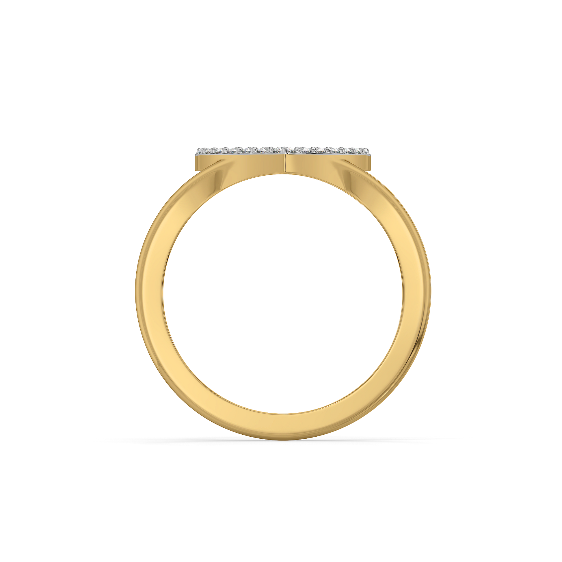 Everlasting Journey - Lab Diamond Heart Ring