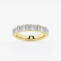 Valeria - Alternating Stone Design Wedding Ring