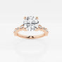 Adeline - Marquise-Inspired Band Engagement Ring