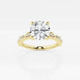 Adeline - Marquise-Inspired Band Engagement Ring
