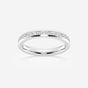 Amara - Clean Channel Design Wedding Ring