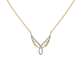 Angel's Embrace - Lab Diamond Necklace