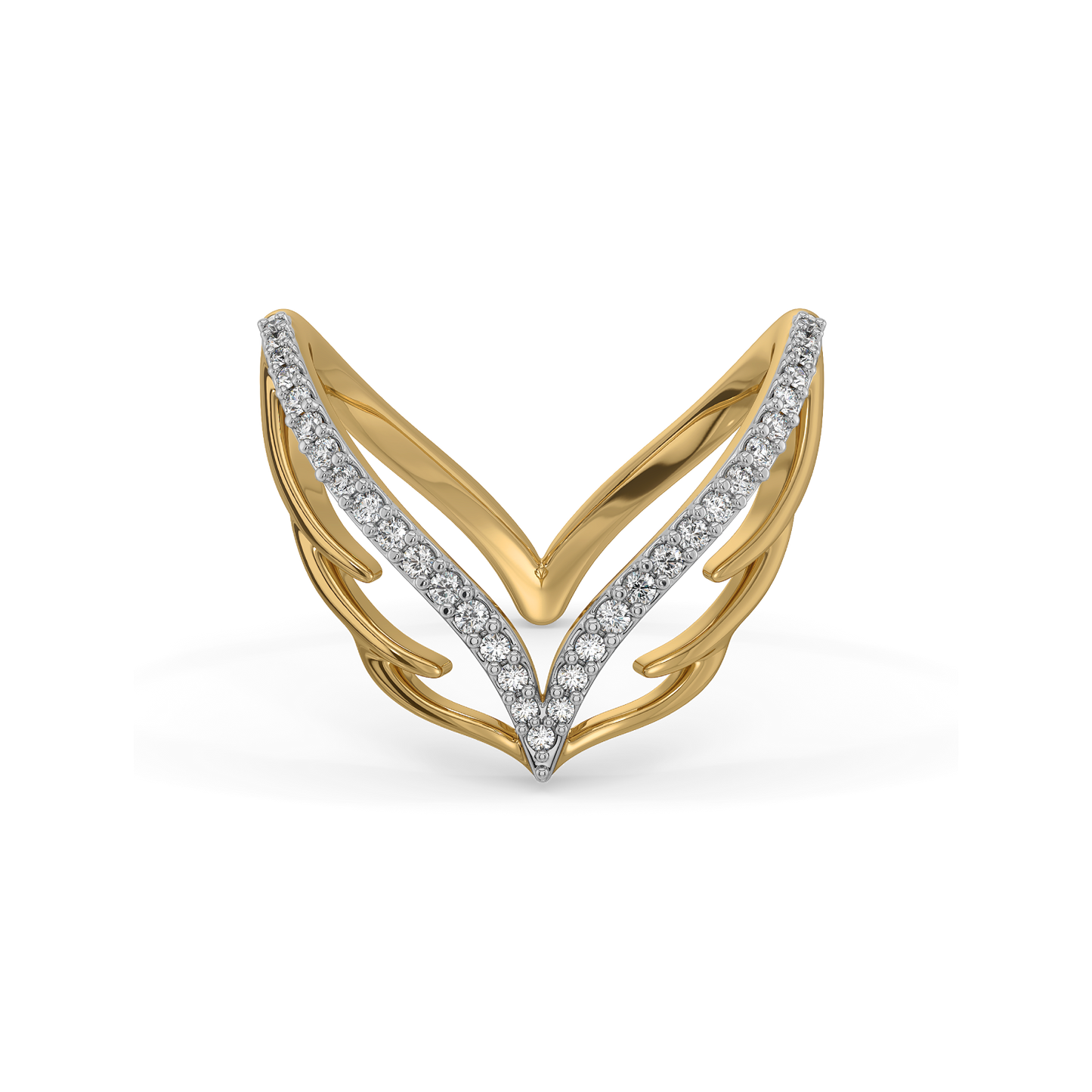 Angel's Embrace - Lab Diamond Vanki Ring
