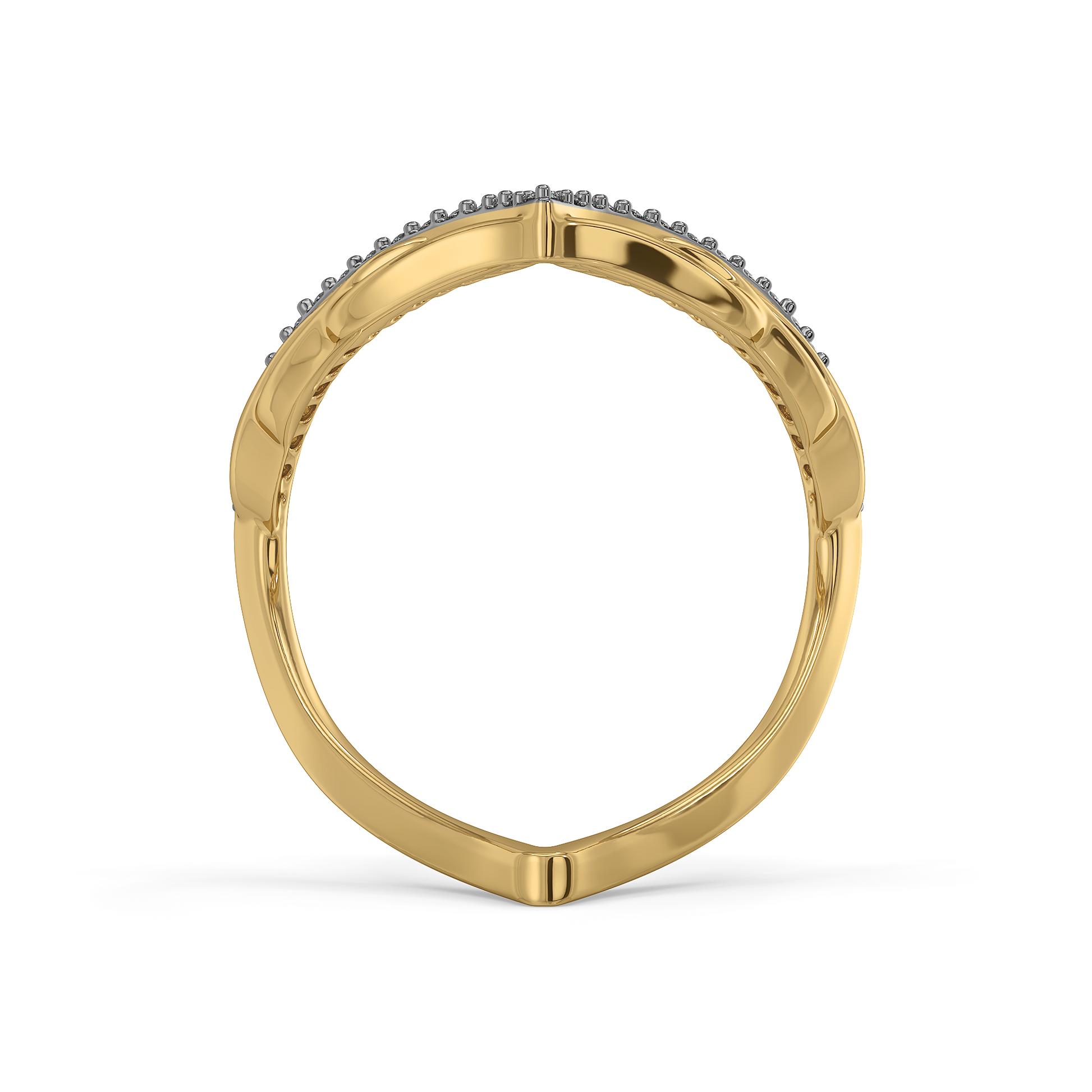 Angel's Embrace - Lab Diamond Vanki Ring