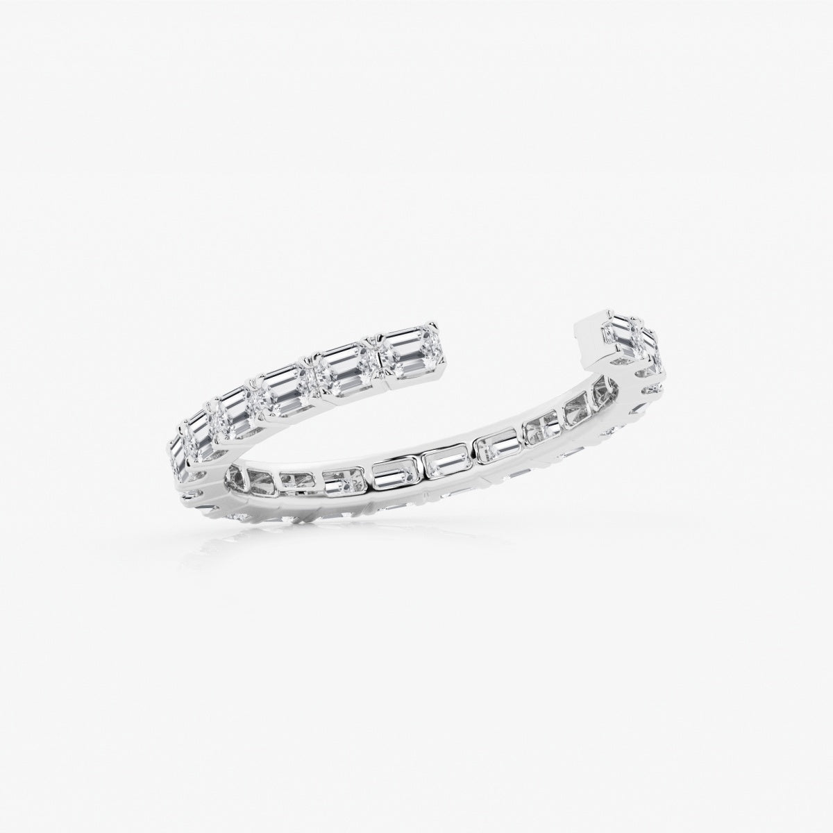 Arabelle - Elegant East-West Design Wedding Ring