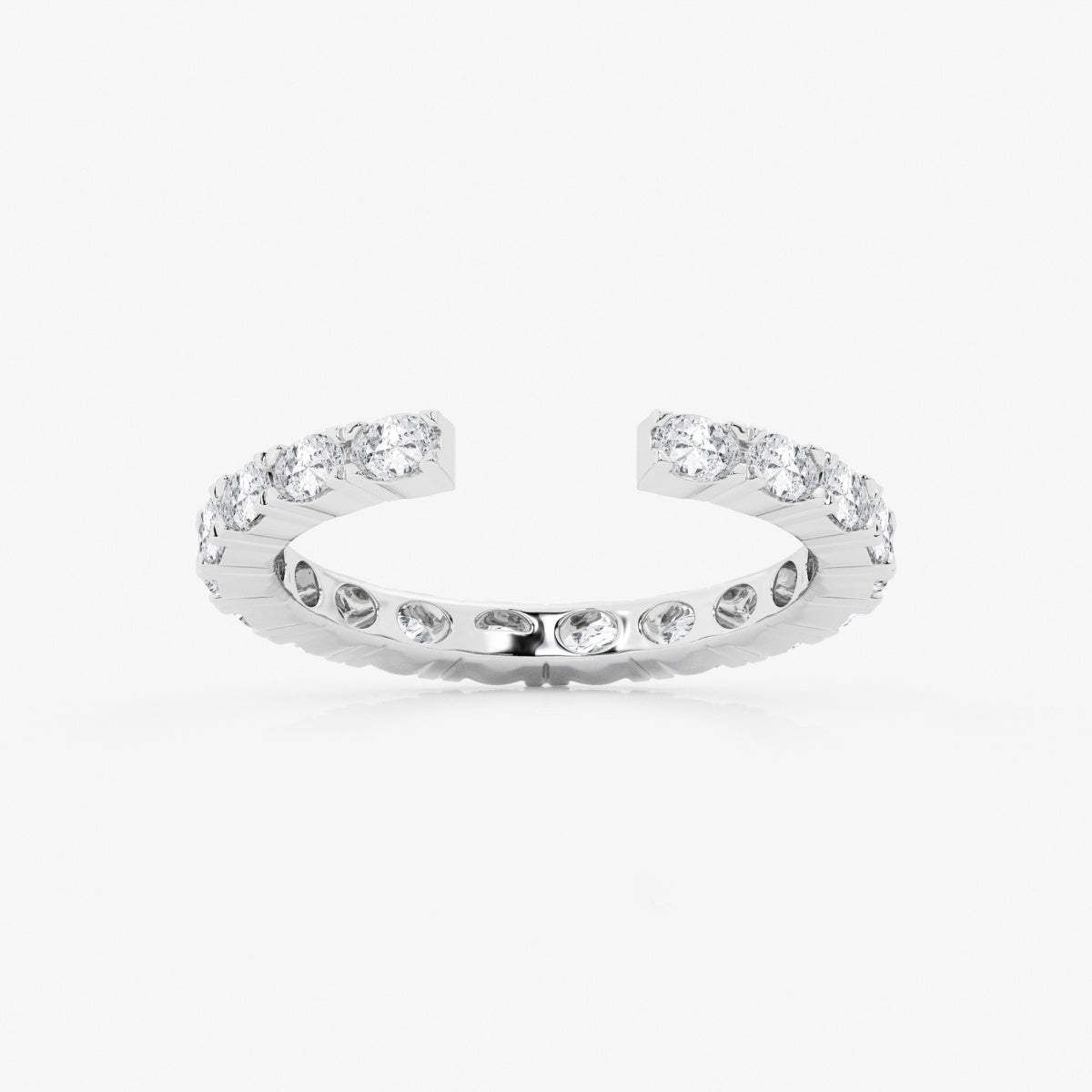 Arabelle - Elegant East-West Design Wedding Ring