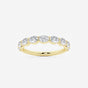 Arden - Sleek East-West Design Wedding Ring