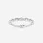 Arden - Sleek East-West Design Wedding Ring