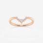 Aria - Crescent-Inspired Stackable Wedding Ring
