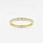 Aurora - Channel Set Design Wedding Ring