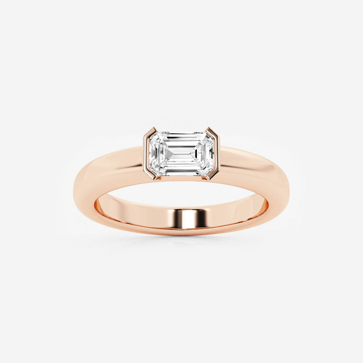 Emmy - Modern Heart Design Rings