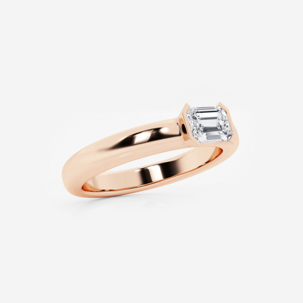 Emmy - Modern Heart Design Rings