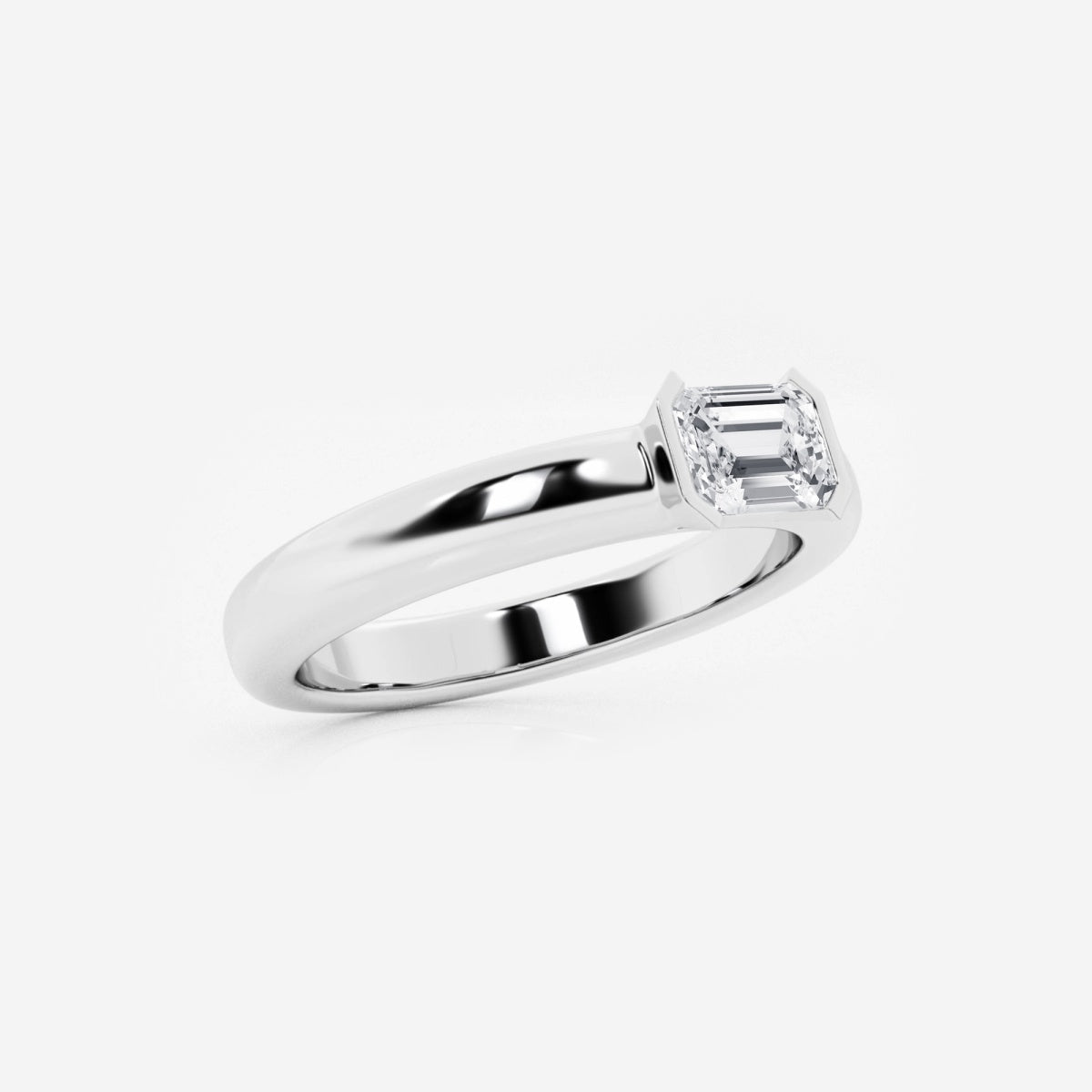 Emmy - Modern Heart Design Rings