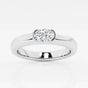 Emmy - Modern Heart Design Rings