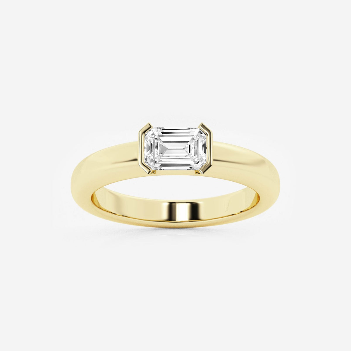 Emmy - Modern Heart Design Rings