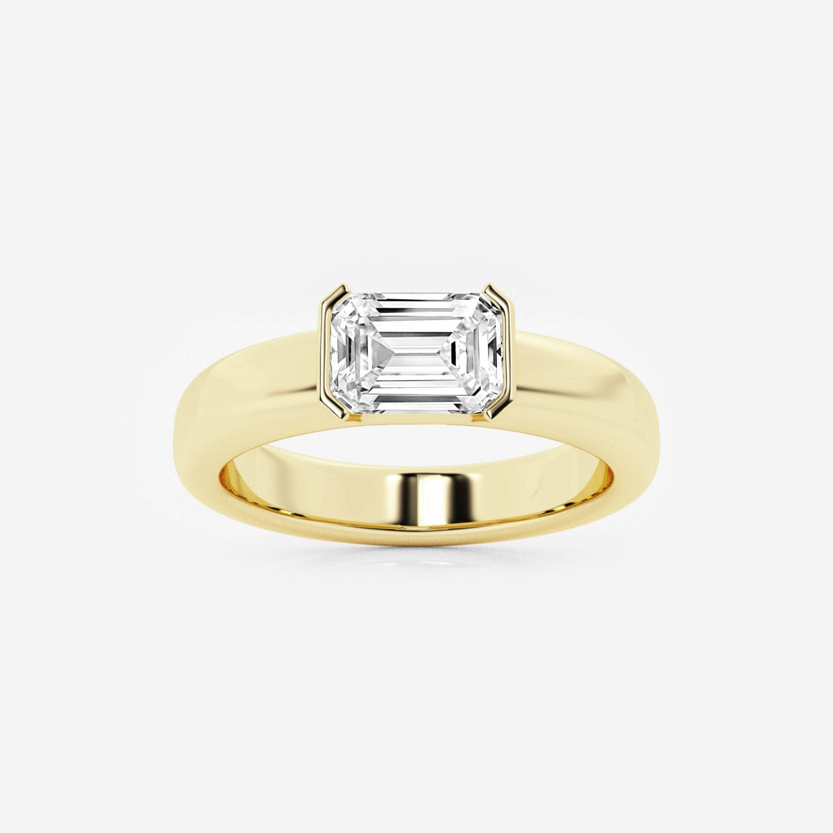 Emmy - Modern Heart Design Rings