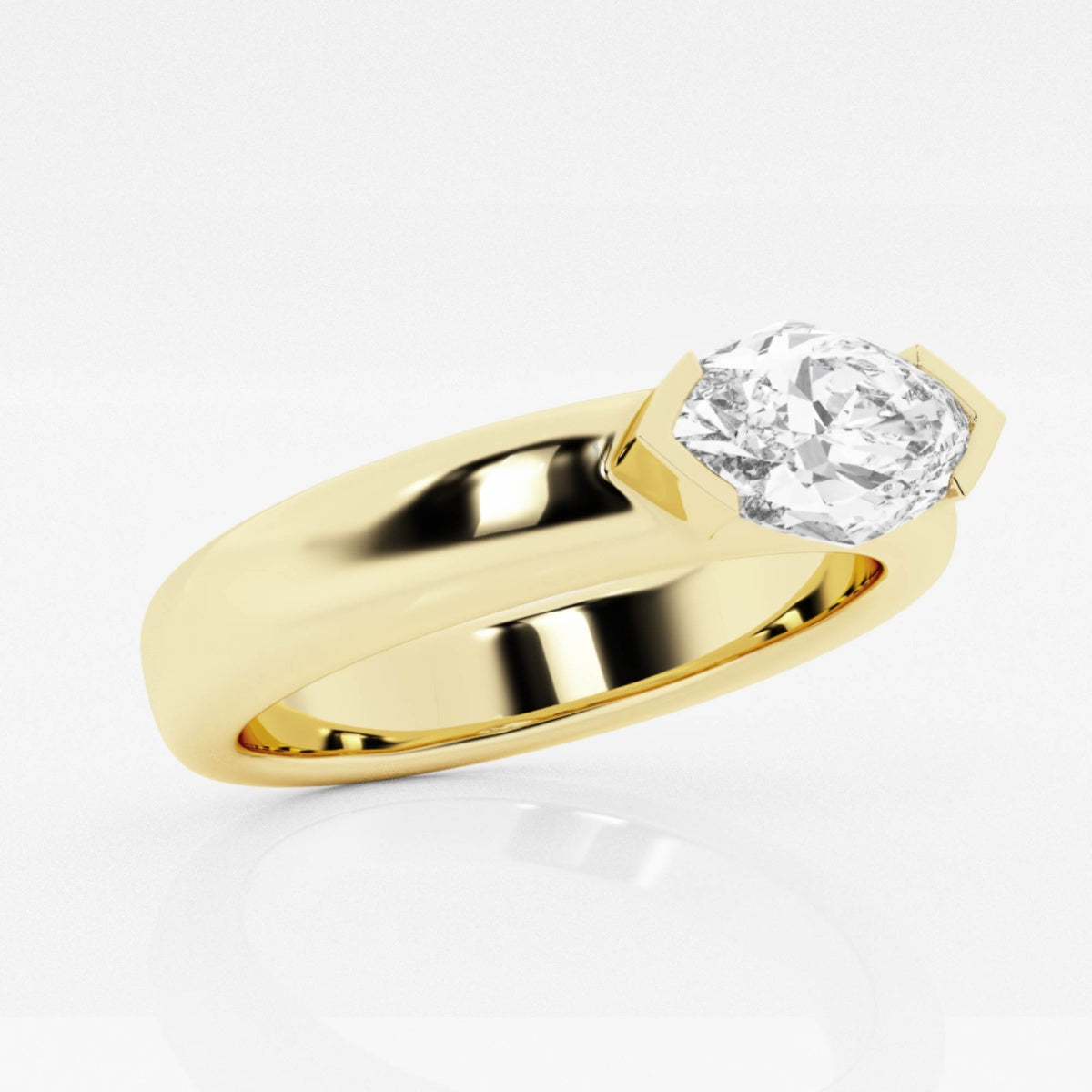 Emmy - Modern Heart Design Rings