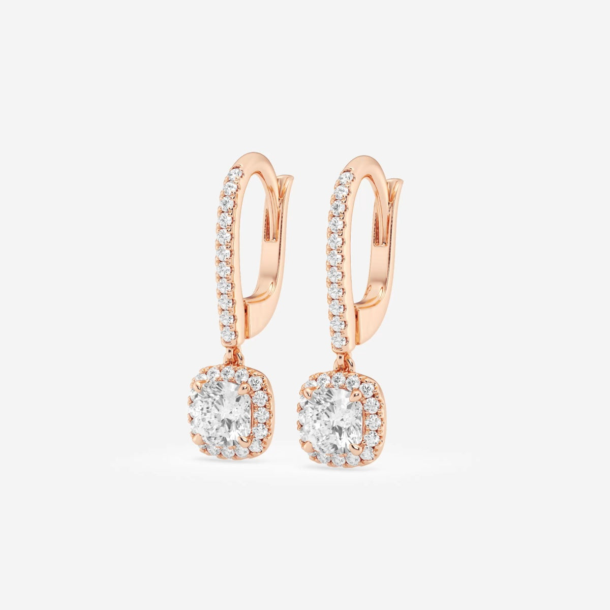 Aurora - Timeless Halo Drop Earrings