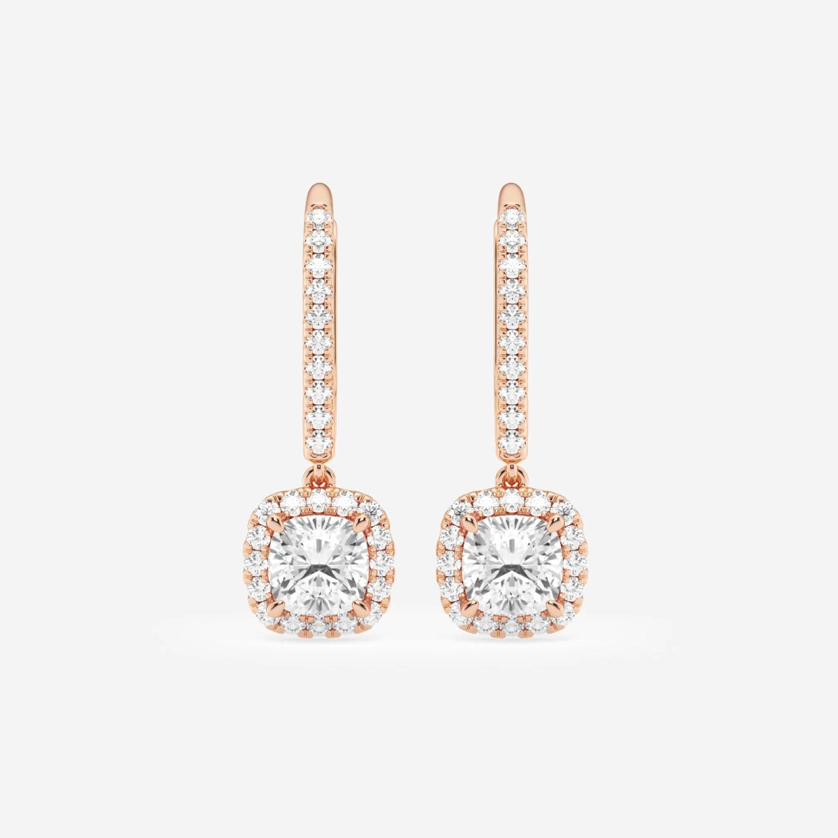 Aurora - Timeless Halo Drop Earrings