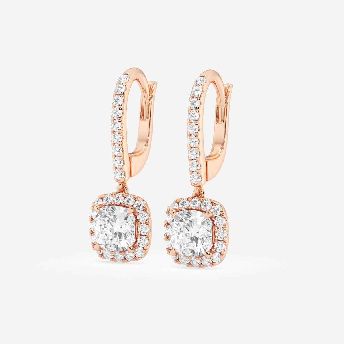 Aurora - Timeless Halo Drop Earrings