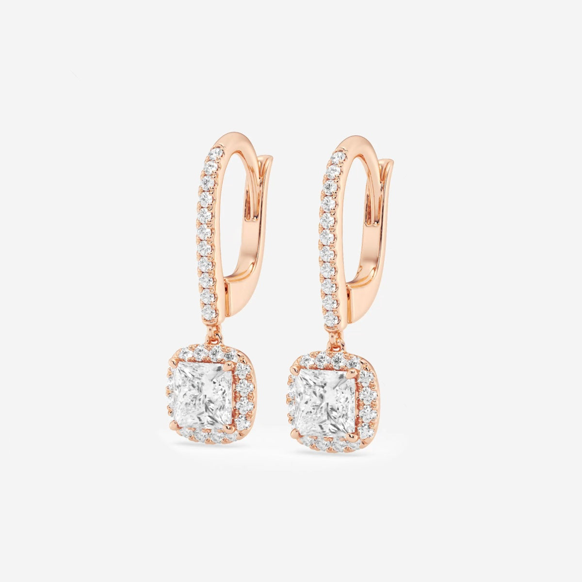 Aurora - Timeless Halo Drop Earrings