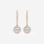Aurora - Timeless Halo Drop Earrings