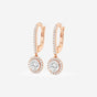 Aurora - Timeless Halo Drop Earrings