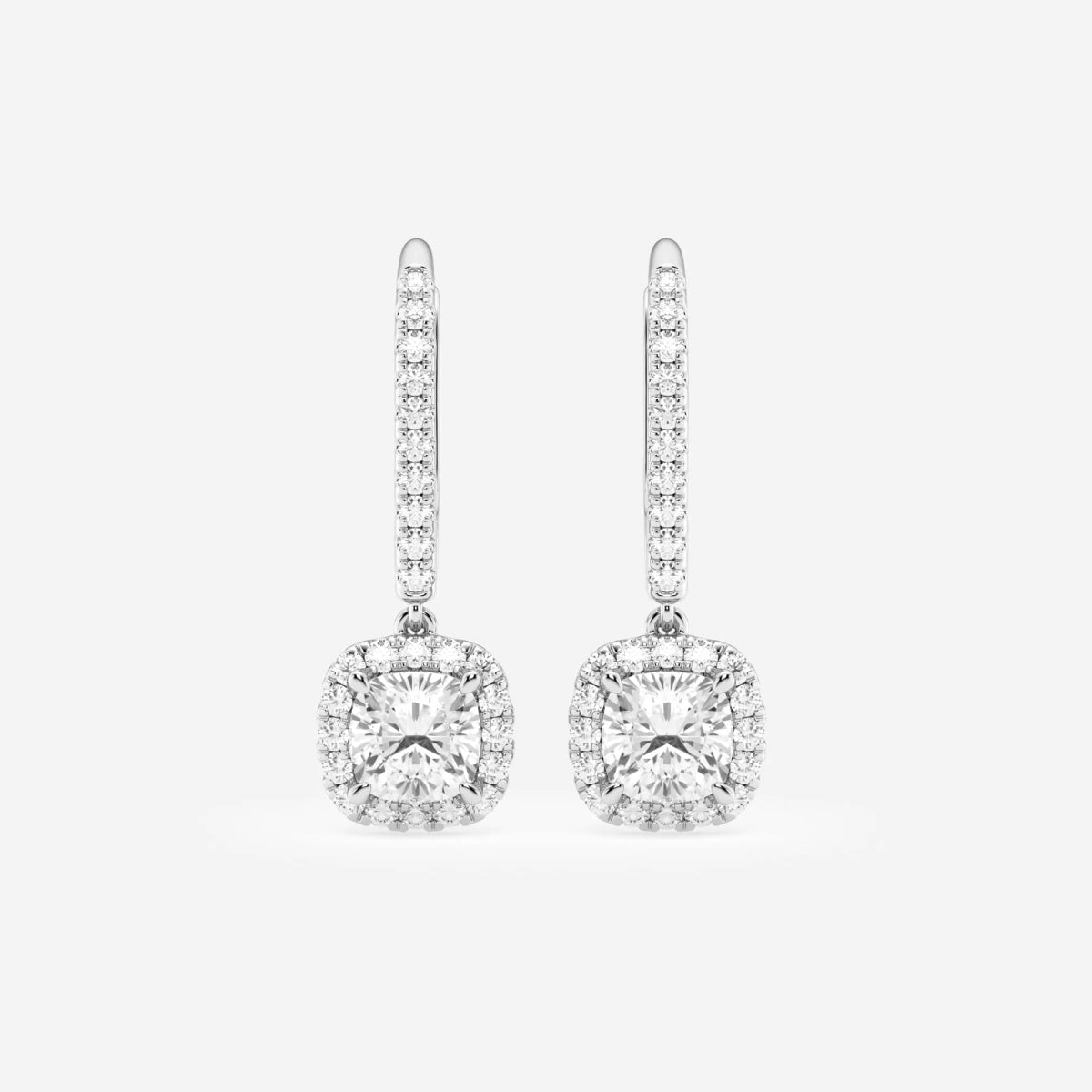Aurora - Timeless Halo Drop Earrings