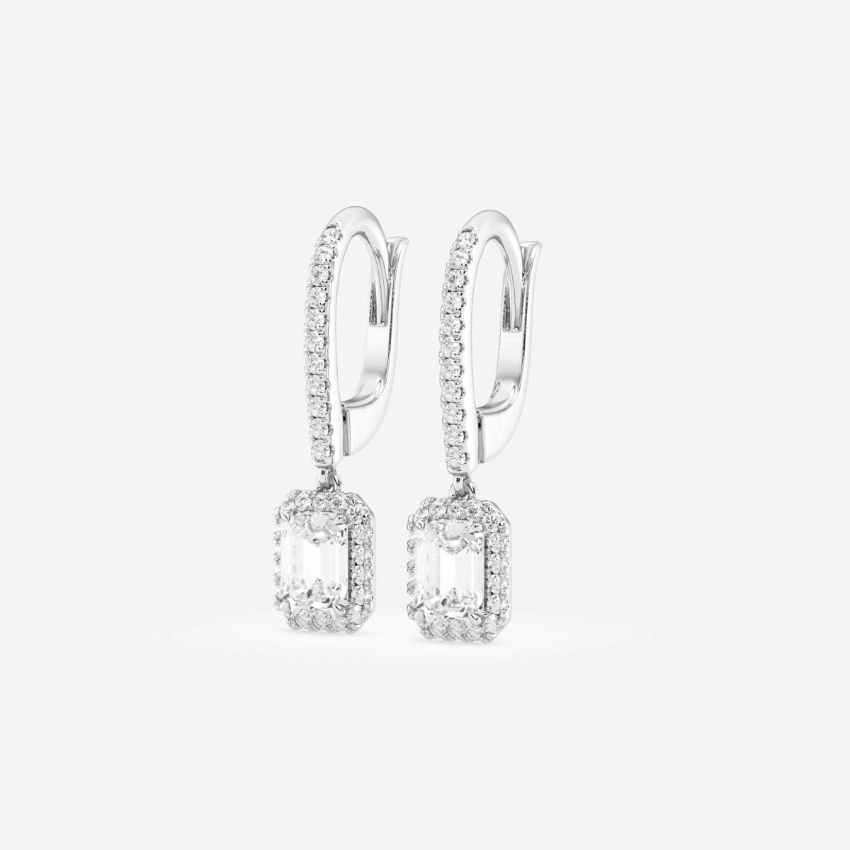 Aurora - Timeless Halo Drop Earrings