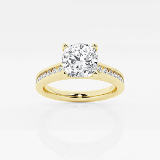 Avery - Channel Set Elegance Engagement Ring