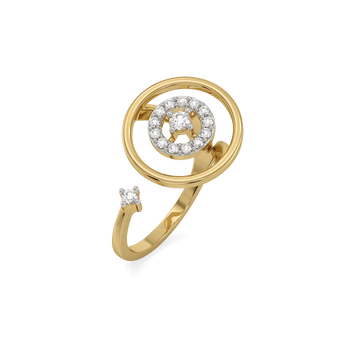 Circle of Dazzle - Lab Diamond Cocktail Ring