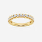 Clara - Prong Set Elegance Wedding Ring