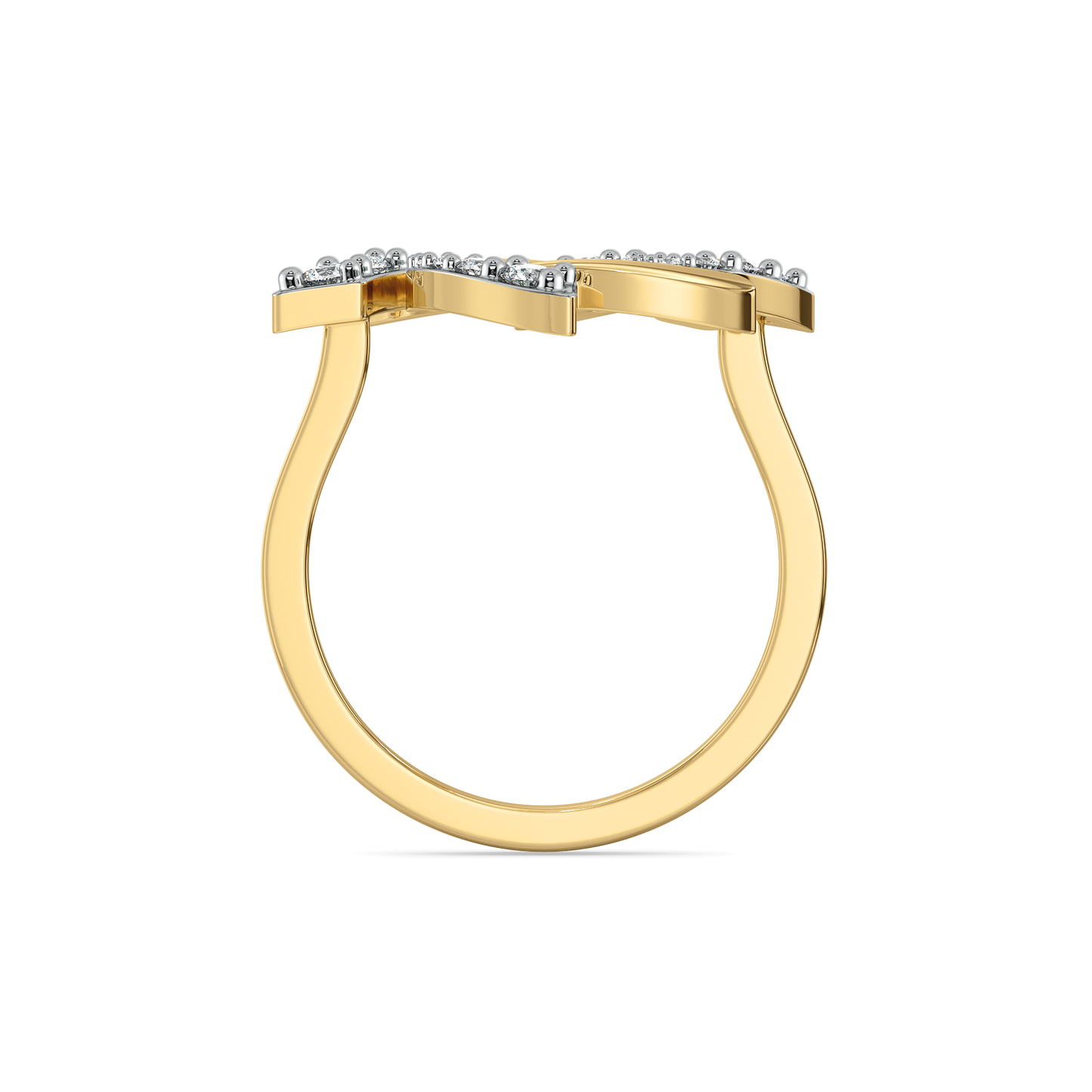 Cocktail Swirl - Lab Diamond Ring