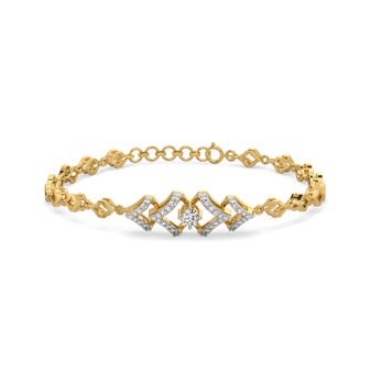 Fierce Aura – Lab Diamond Solitaire Bracelet